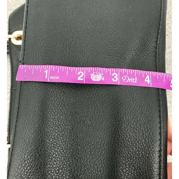 Vince Camuto Womens Black Soft Genuine Leather Top Handle Tote Handbag - Picture 8 of 12